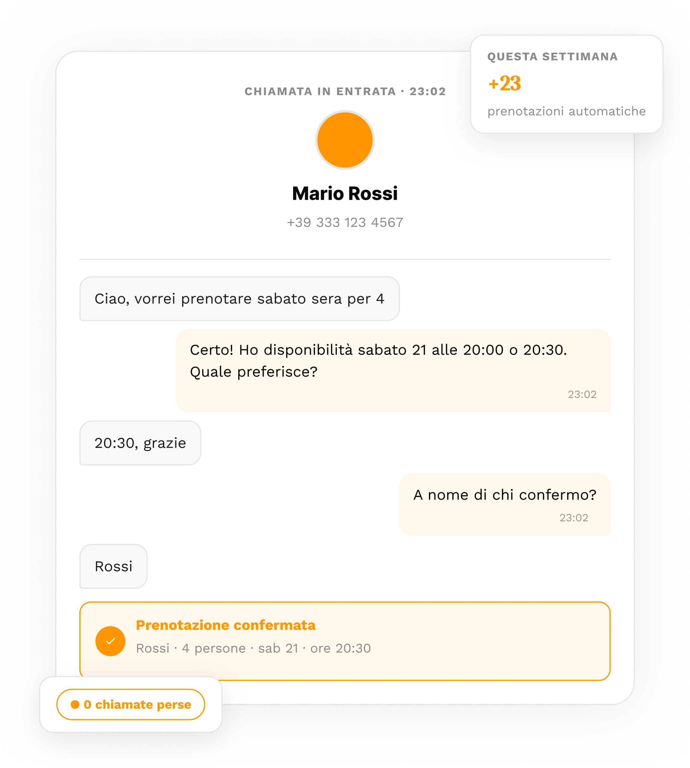 LumenChef - chat box (ITA)