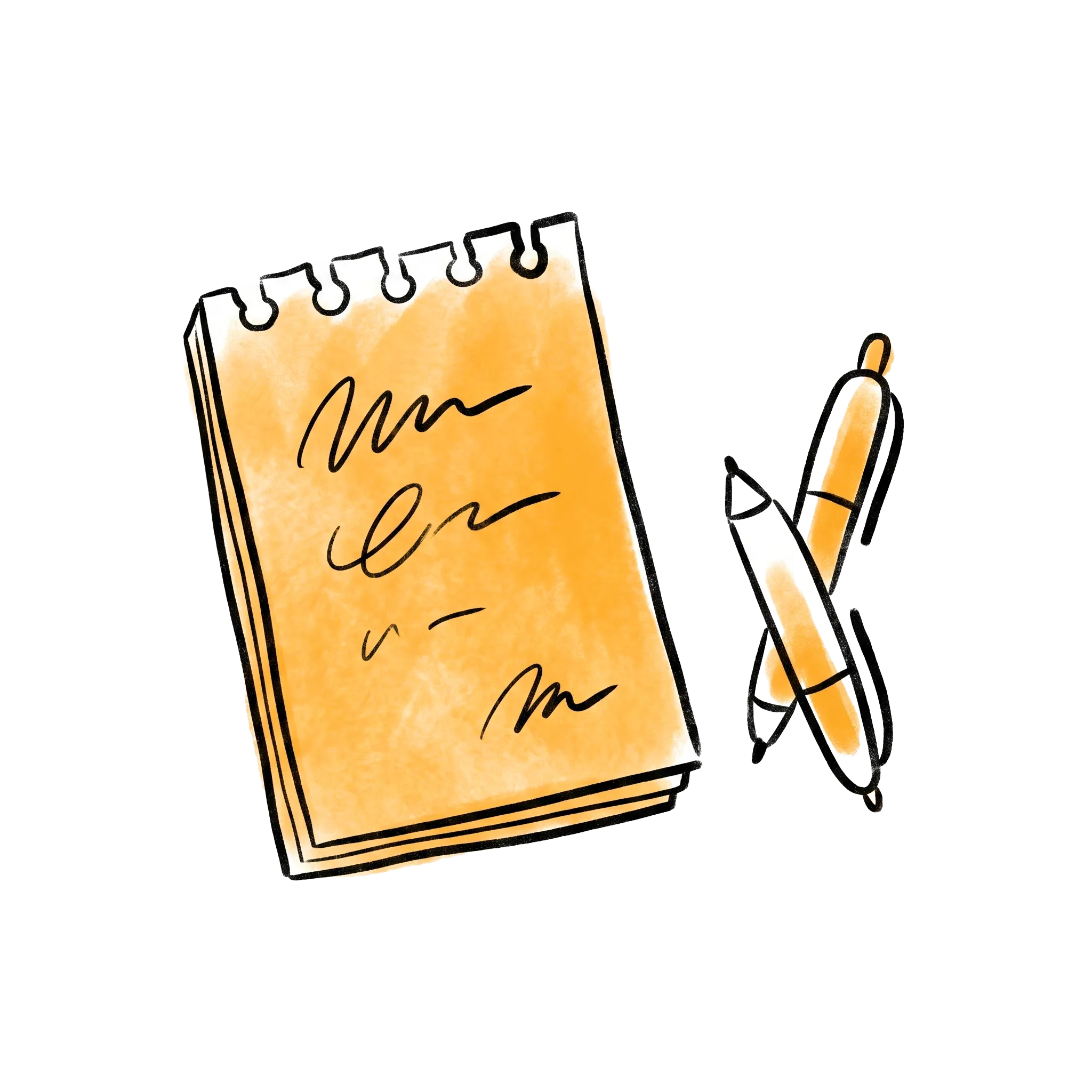 Pen and paper